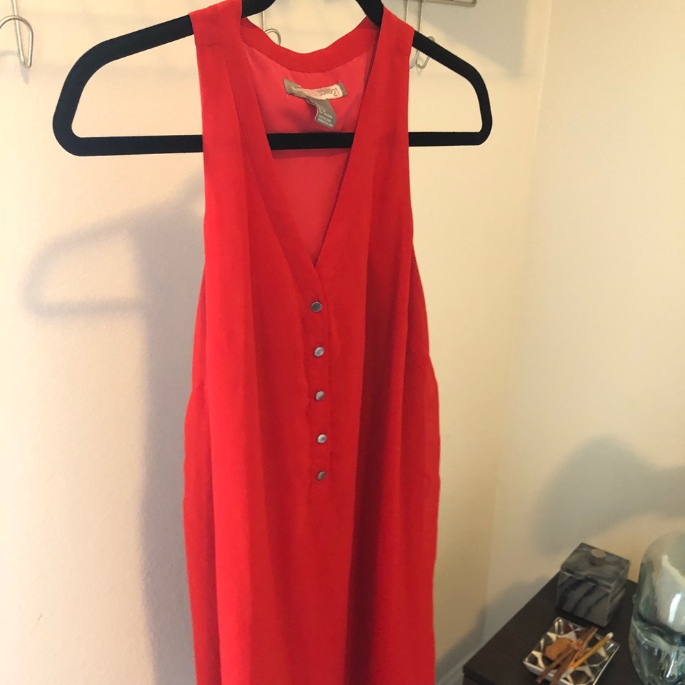 Red ForeveR 21 dress